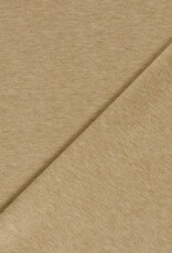 Vormvast viscose breisel zacht oker camel