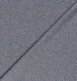 Vormvast viscose breisel zacht blauw