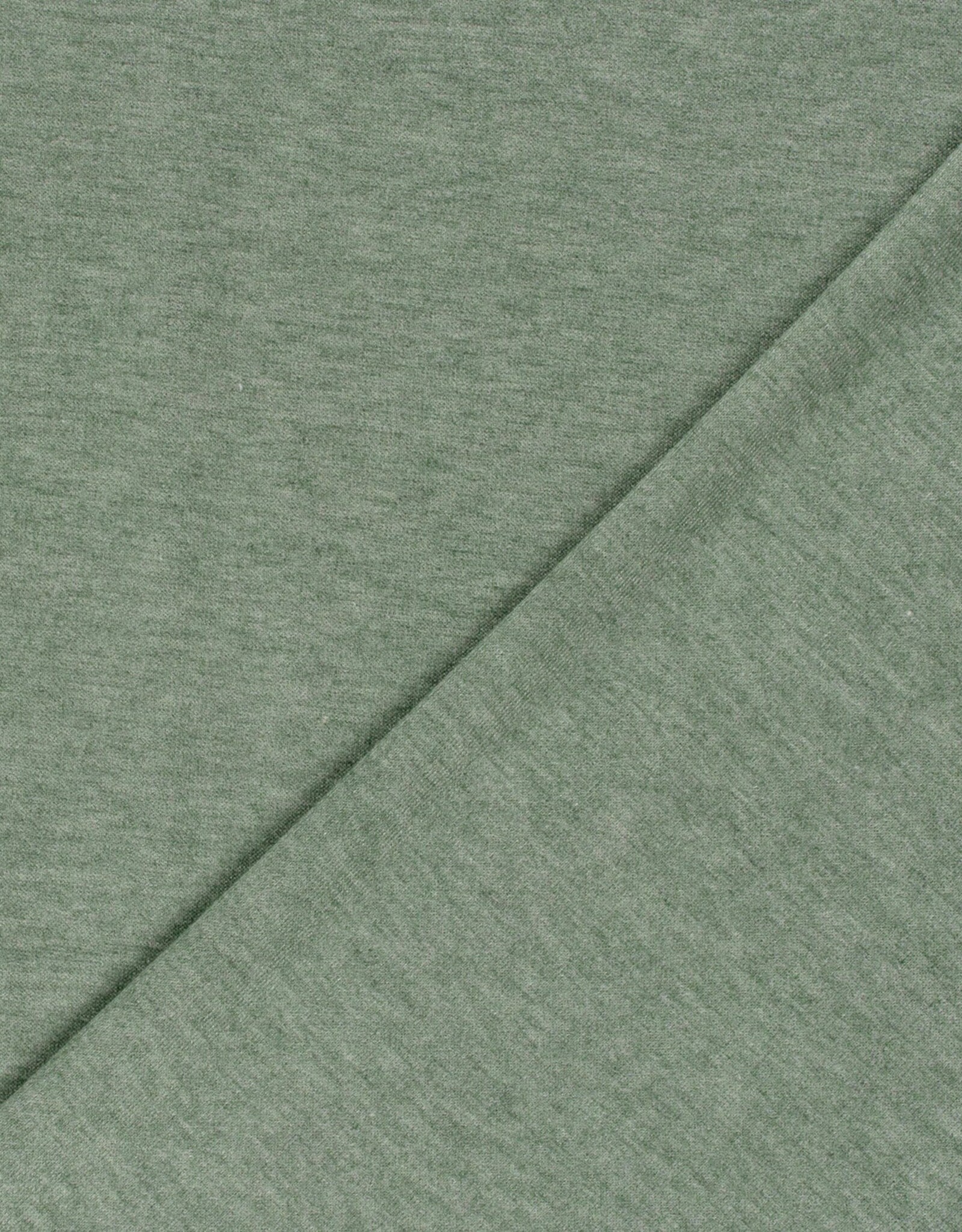 Vormvast viscose breisel zacht groen