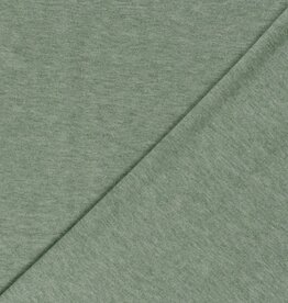 Vormvast viscose breisel zacht groen