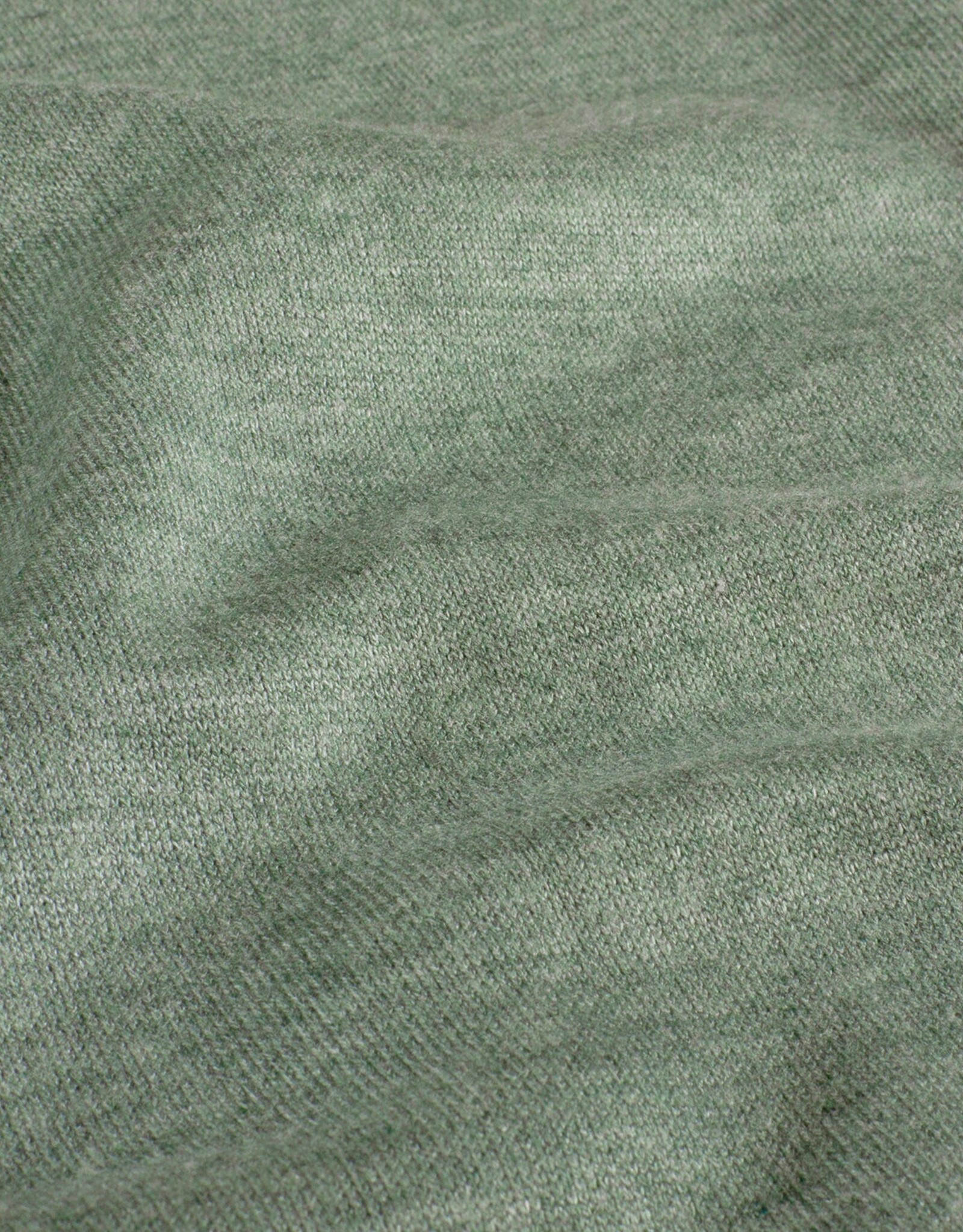 Vormvast viscose breisel zacht groen