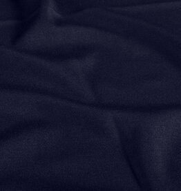 Crepe deluxe marine blauw