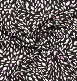 Punta Milano spatten zwart olijf rose