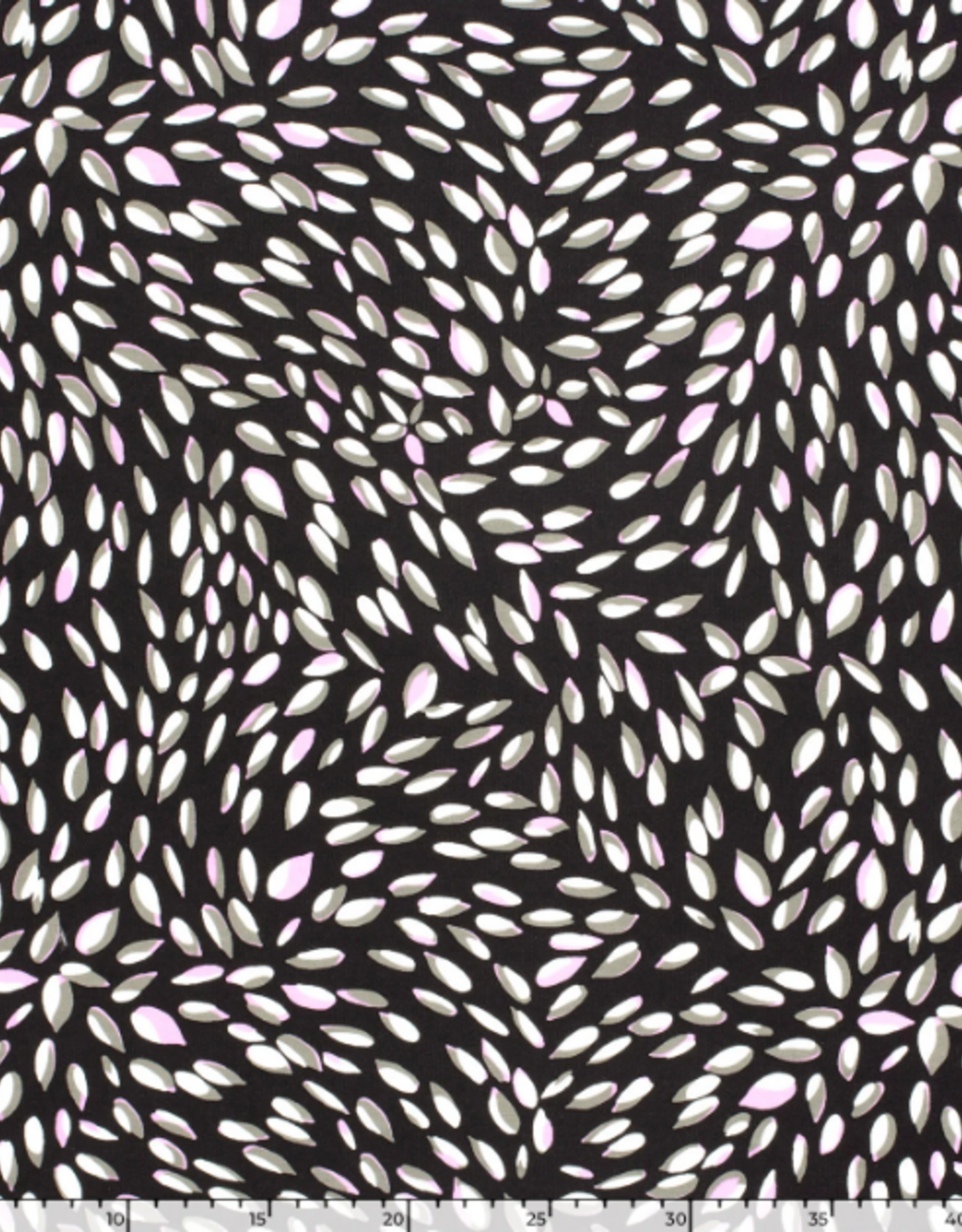 Punta Milano spatten zwart olijf rose