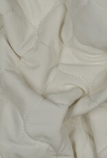 Stepped dubbelzijdig ecru rondjes