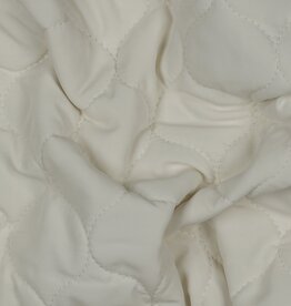 Stepped dubbelzijdig ecru rondjes