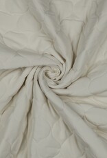 Stepped dubbelzijdig ecru rondjes