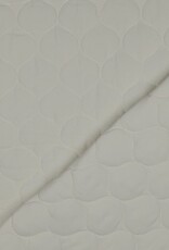 Stepped dubbelzijdig ecru rondjes