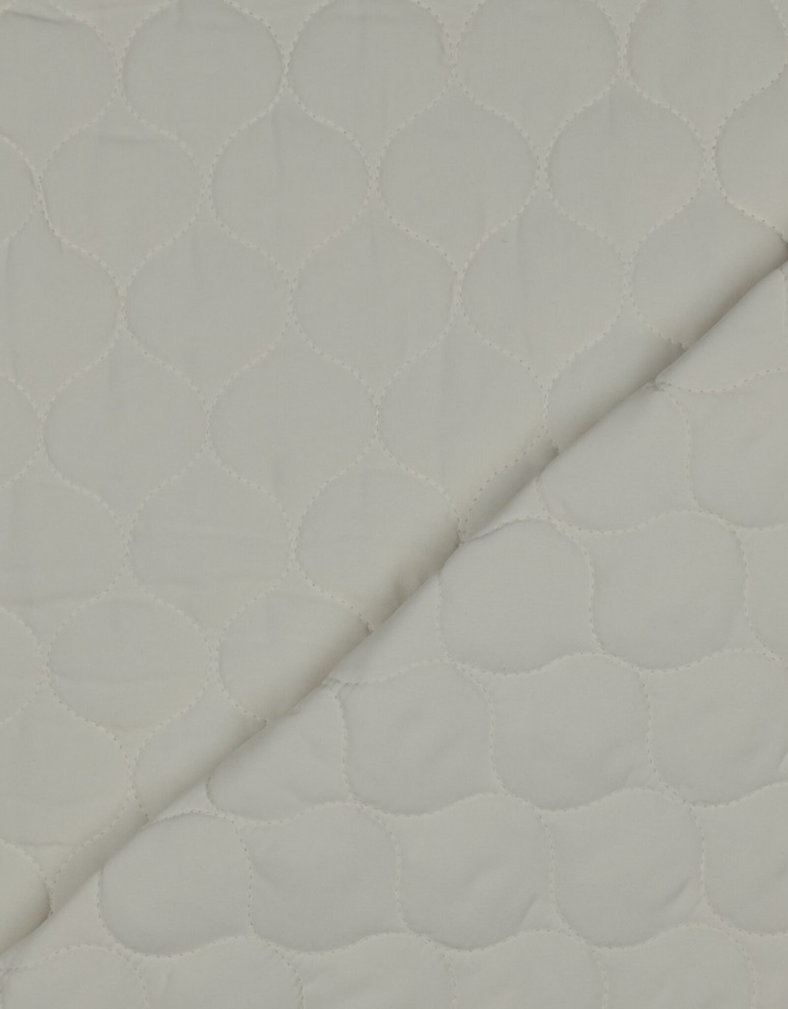 Stepped dubbelzijdig ecru rondjes