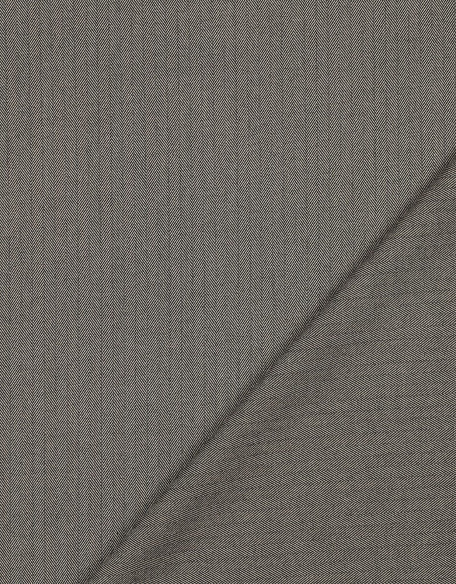 Gabardine Herringbone bruin