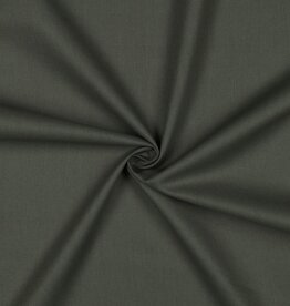 Uni katoen licht kaki