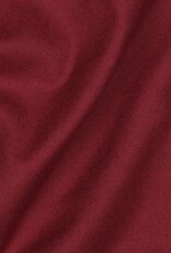 Flannel molton uni bordeau
