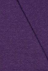 Soft cozy ribjersey aubergine paars