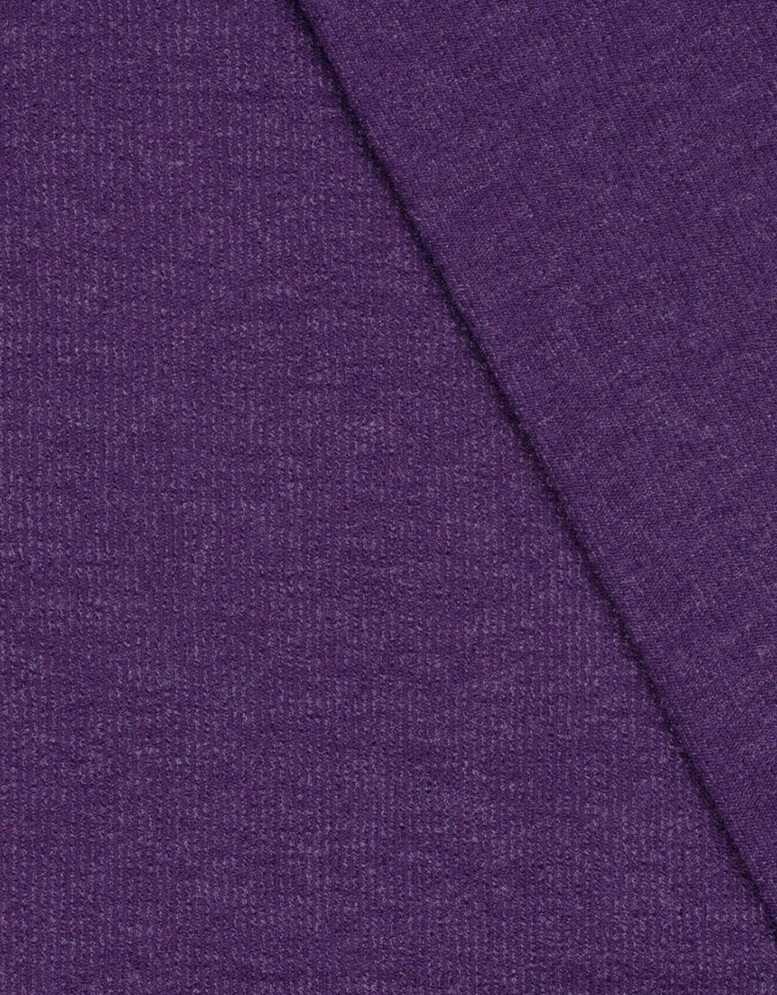 Soft cozy ribjersey aubergine paars