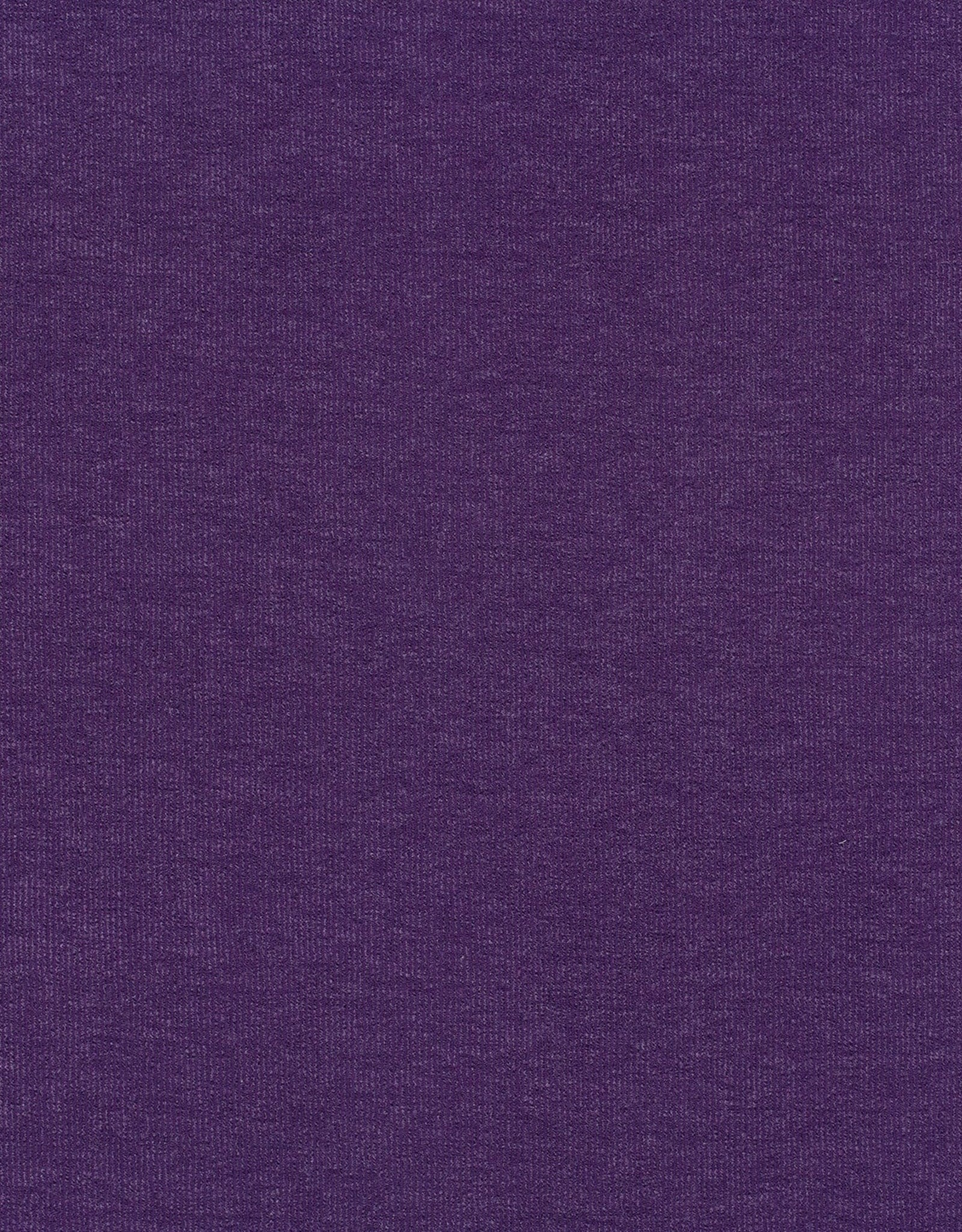 Soft cozy ribjersey aubergine paars