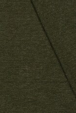 Soft cozy ribjersey kaki groen