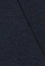 Soft cozy ribjersey denim blauw