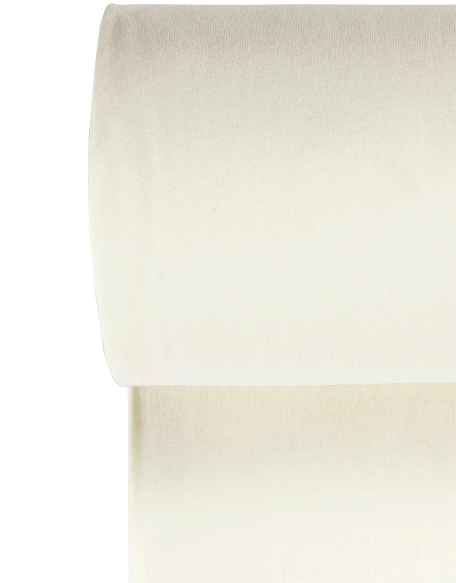 Boordstof effen 70cm rondgebreid gebroken wit