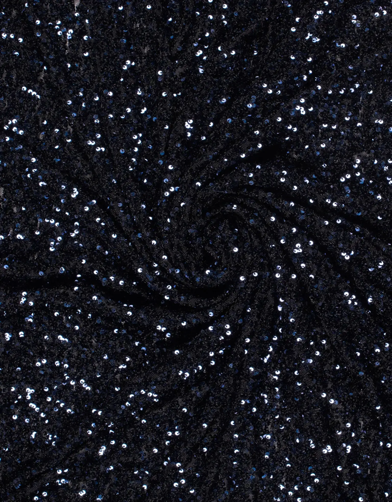Sequins fijne pailletten navy blauw