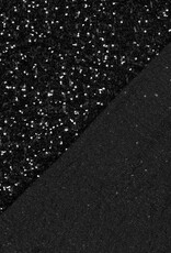 Sequins fijne pailletten zwart
