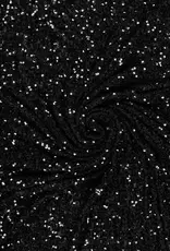 Sequins fijne pailletten zwart