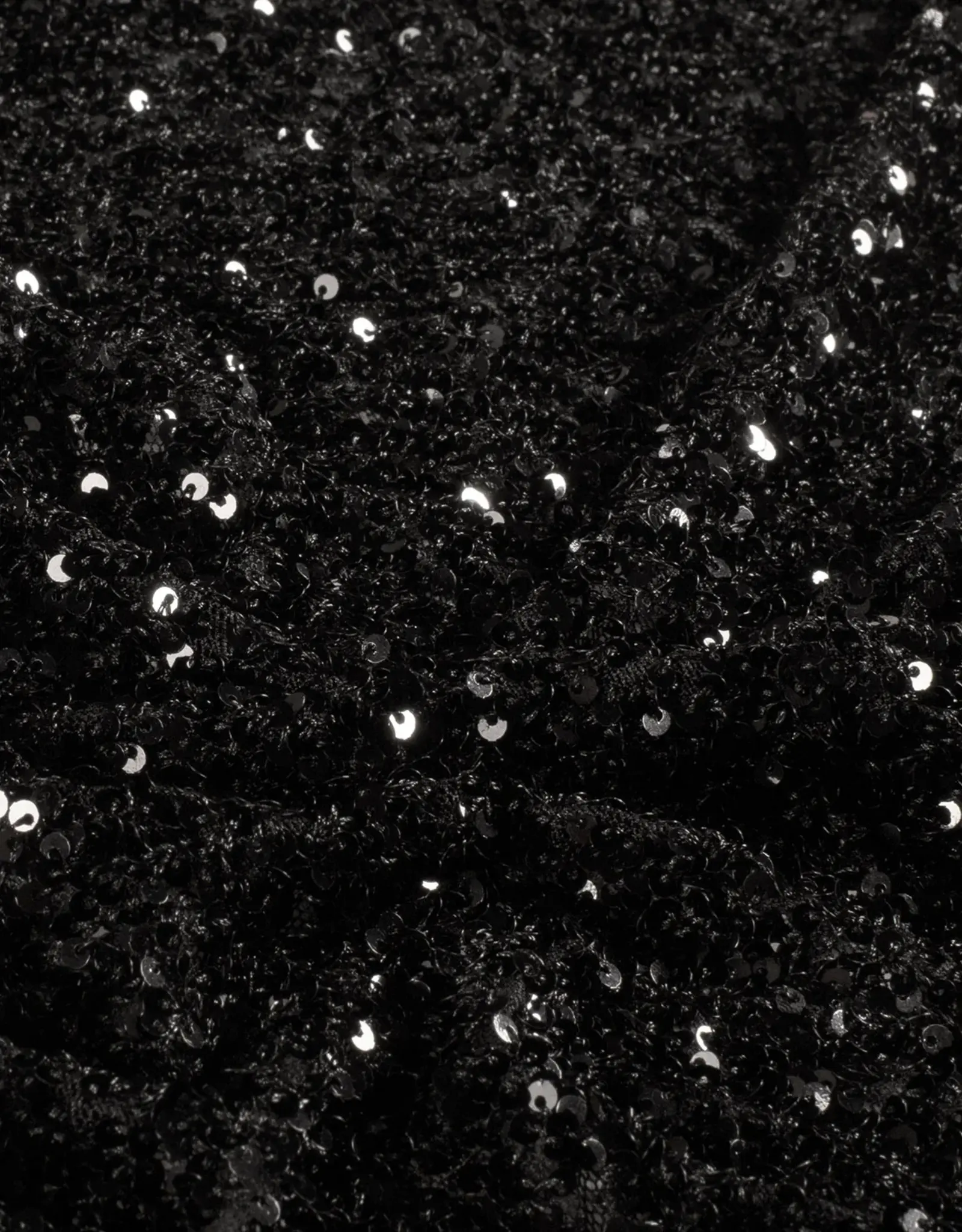 Sequins fijne pailletten zwart