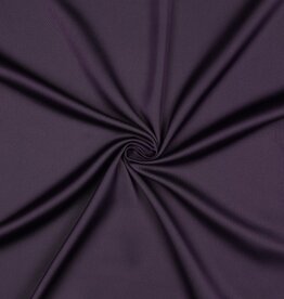 Satijn mat glanzend warm aubergine