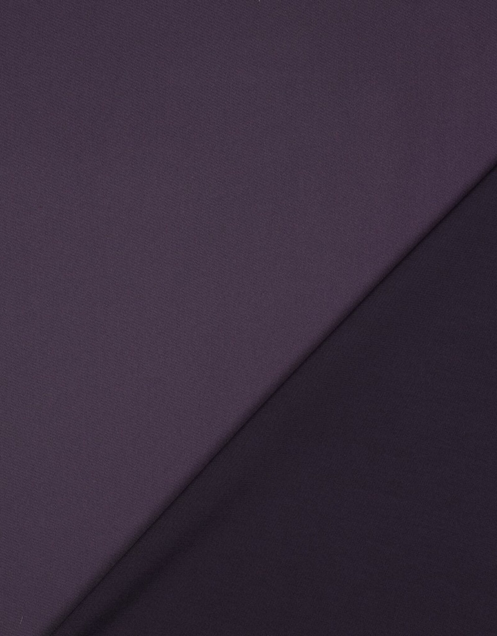 Satijn mat glanzend warm aubergine