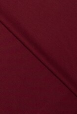 Bamboe organic fabric bordeau