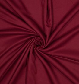 Bamboe organic fabric bordeau