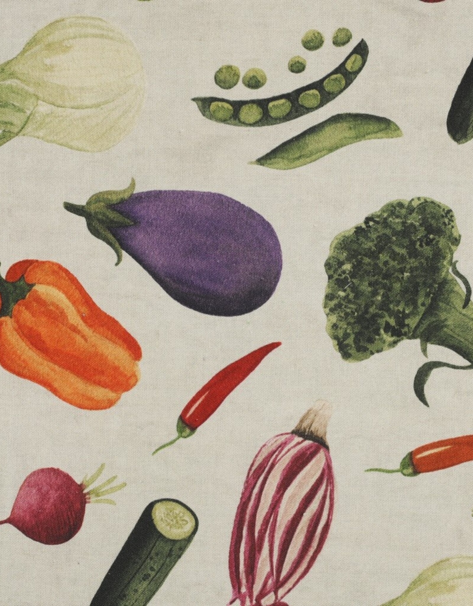 Canvas digitale bedrukking groenten