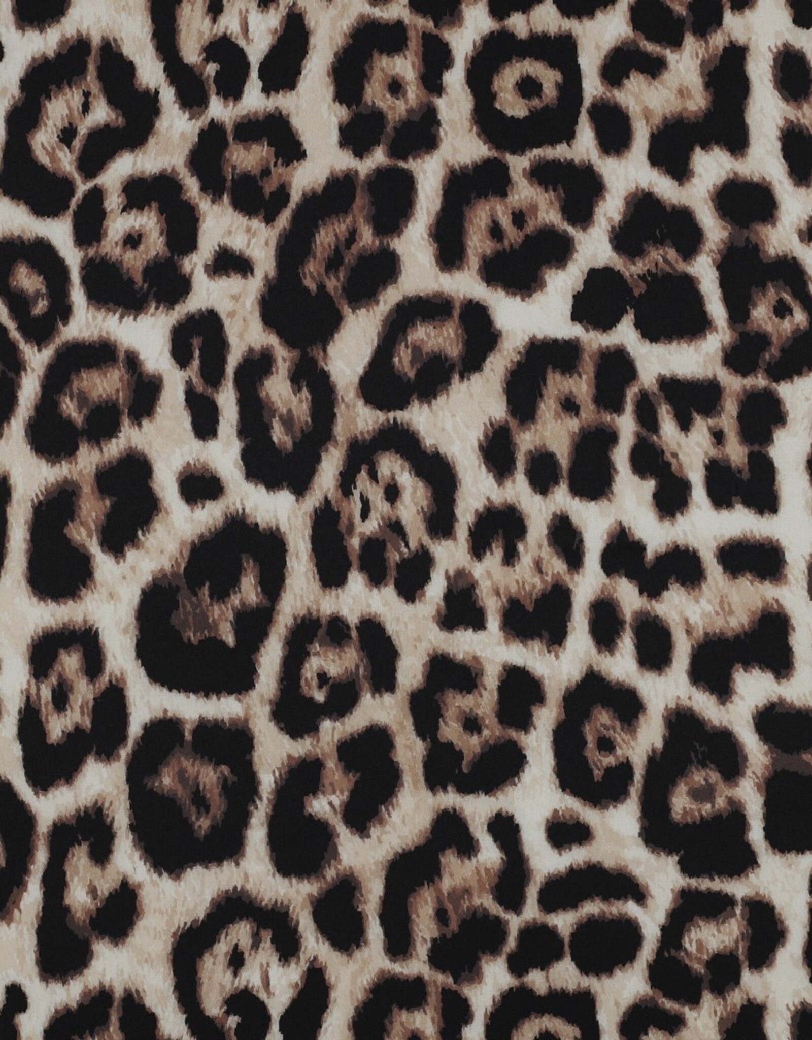 Satijn dierenvlekken leopard bruin