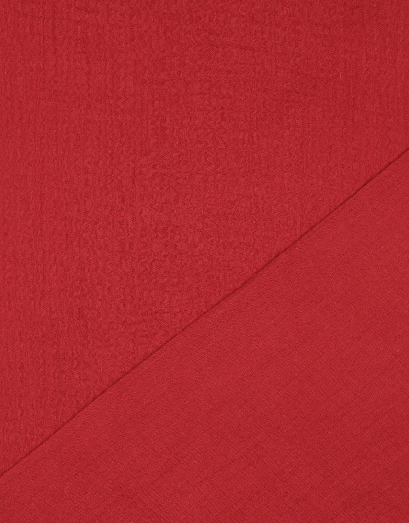 Double Gauze Uni bordeau