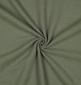 Double Gauze Uni kaki