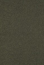 Teddy fleece boucle dubbelzijdig kaki