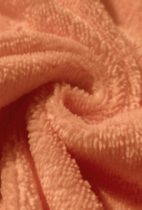 Bamboe micro terry badstof Marsala - koraal