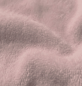 Bamboe micro terry badstof Petale - zachtrose