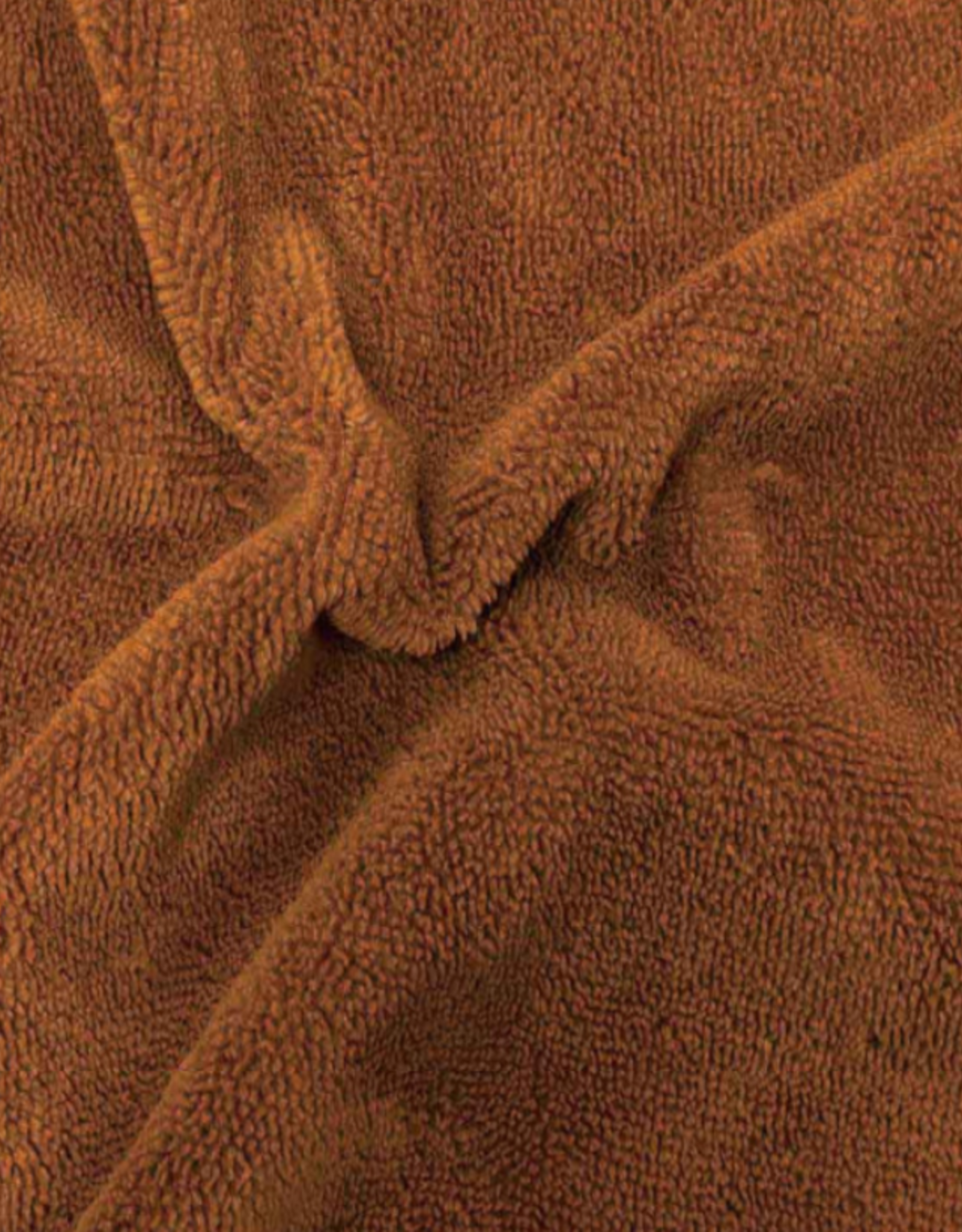 Bamboe micro terry badstof Caramel