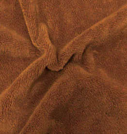 Bamboe micro terry badstof Caramel
