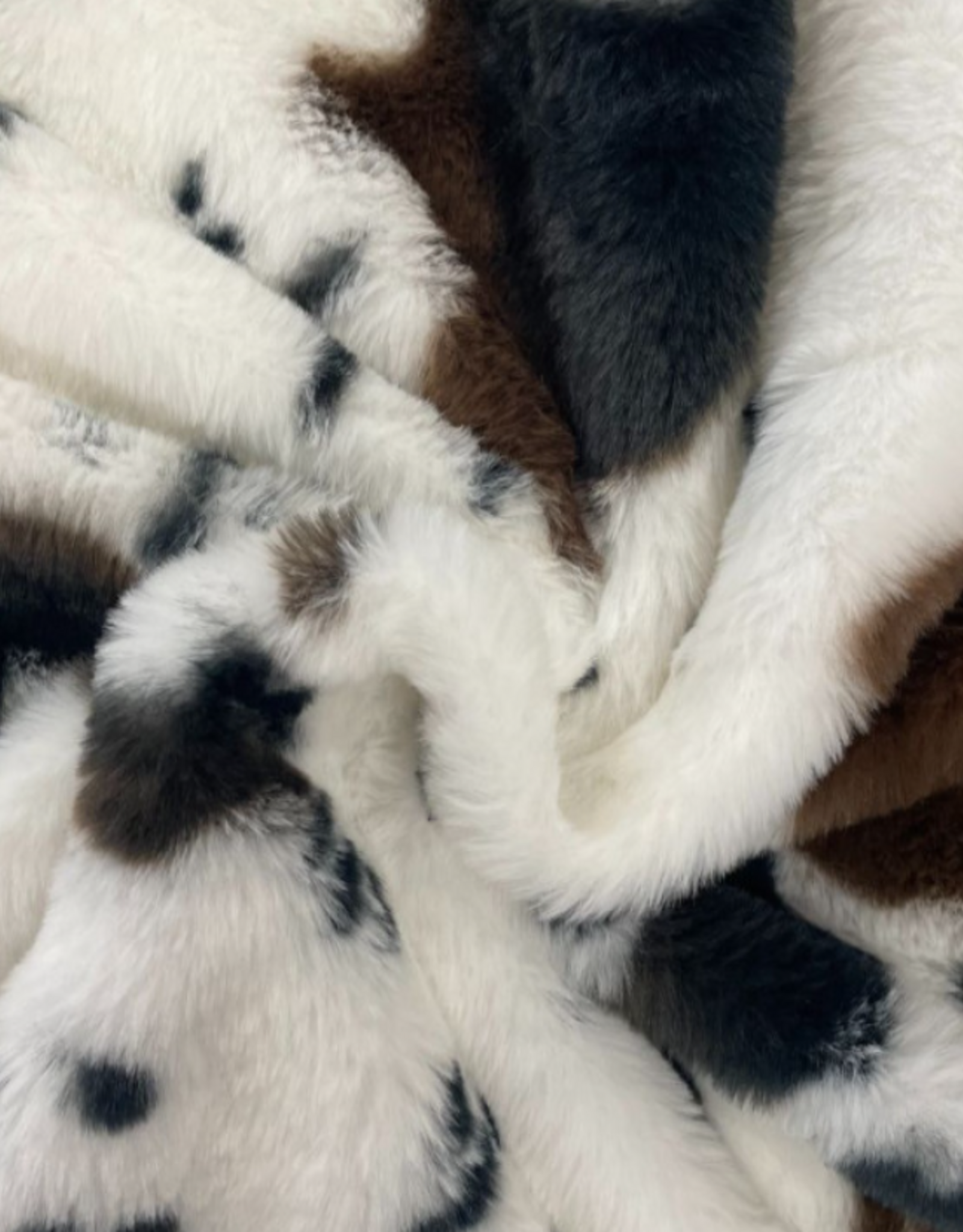 Imitatiepels bont koeienvlekken