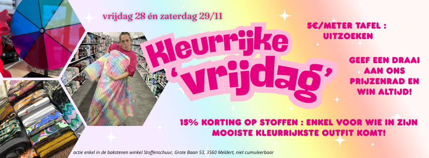kleurrijke vrijdag