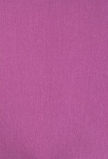 Geribbelde boordstof magenta mélange 90cm rondgebreid