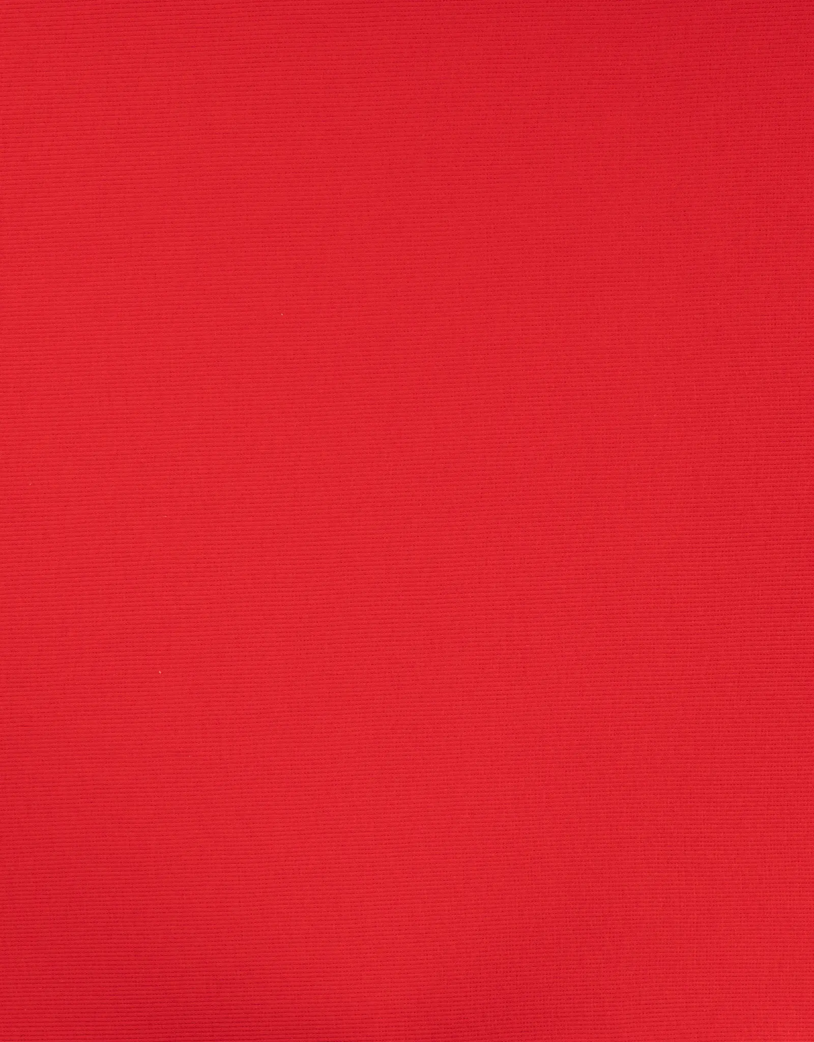 Geribbelde boordstof zacht rood 90cm rondgebreid