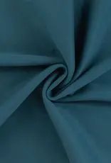 Geribbelde boordstof petrol 90cm rondgebreid