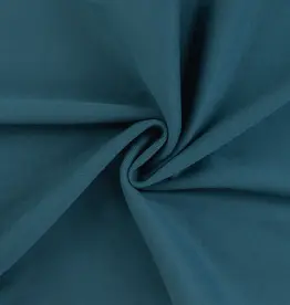 Geribbelde boordstof petrol 90cm rondgebreid