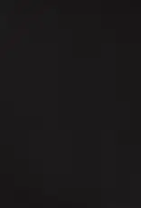 Geribbelde boordstof zwart 90cm rondgebreid