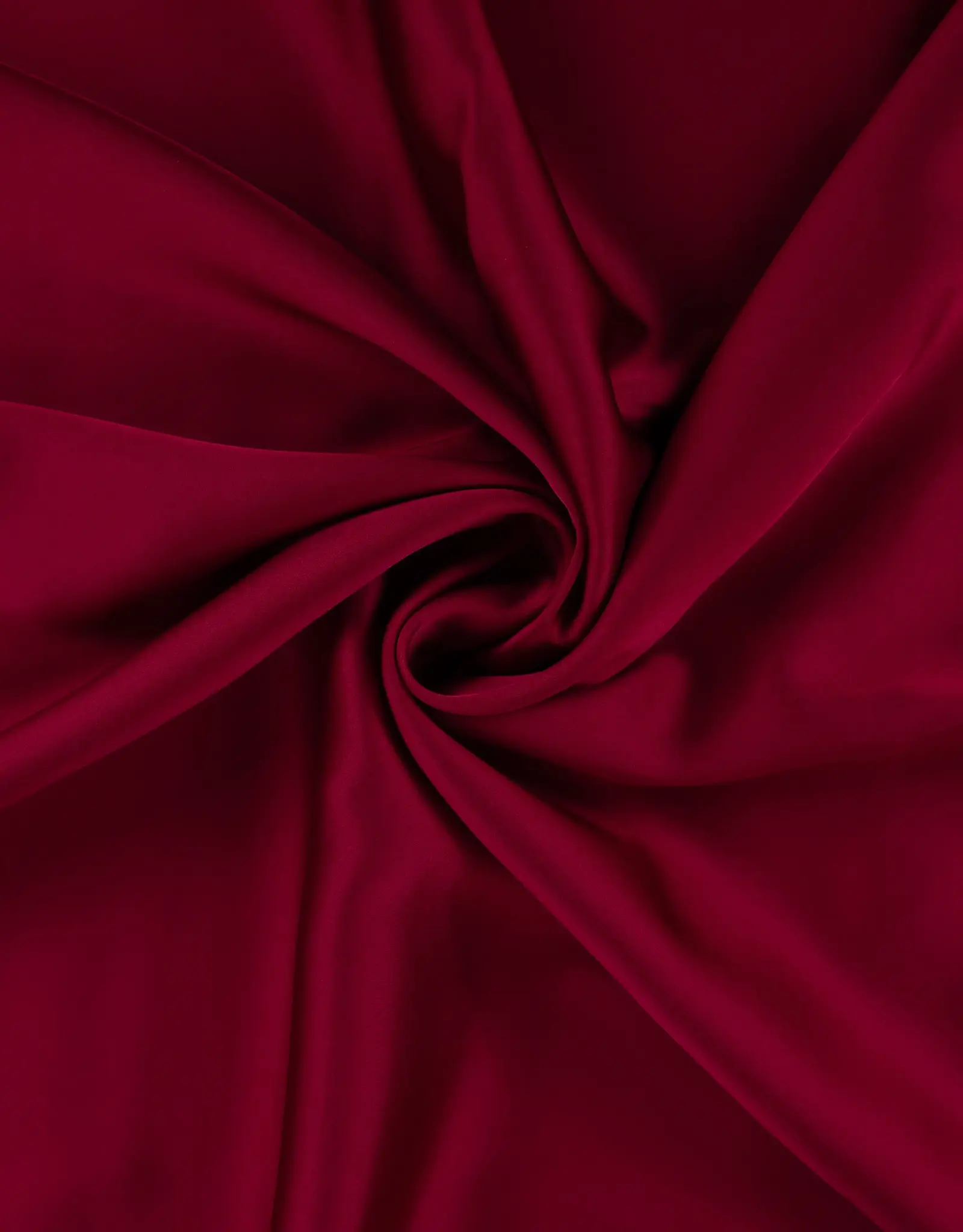 Viscose satijn met lichte stretch wijnrood