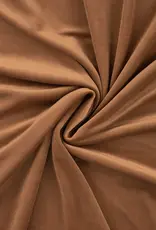 Fluweel velours supersoft - bruin