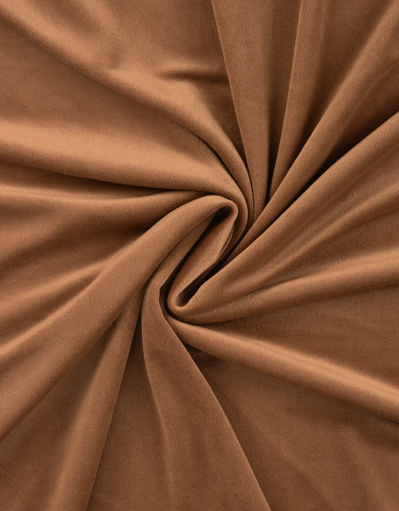 Fluweel velours supersoft - bruin