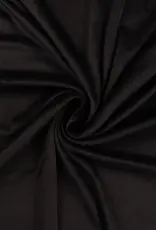 Fluweel velours supersoft - zwart